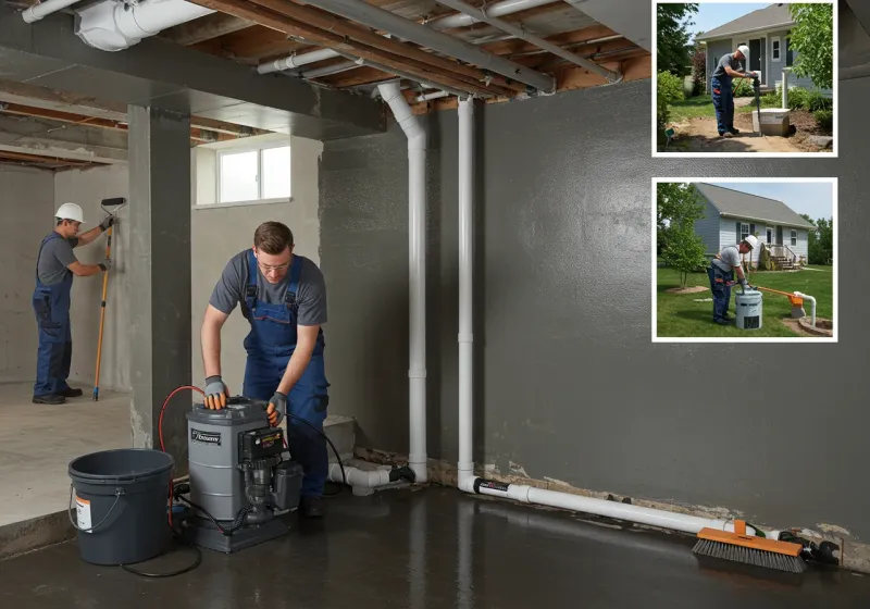 Basement Waterproofing and Flood Prevention process in Grayson Valley, AL